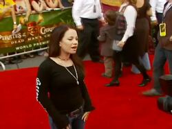 Walt Disney PicturesÂ’ 'Pirates of the Caribbean: Dead Man's Chest' World Premiere Stock Footage