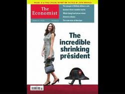 CLEAN: The Economist magazine sees Sarkozy as 'shrinking president' News Clip