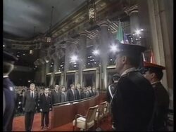 USA: NATO'S 5OTH ANNIVERSARY: KOSOVO CRISIS PLEDGE Instructional Video