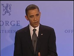 Prior to getting his Nobel Peace Prize in Oslo, President Barack Obama met with the Prime Minister of Norway.  The President said once again that he plans to start drawing down U.S. Forces in Afghanistan in July of 2011. News Clip