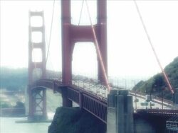 Golden Gate Bridge- Cinema Style (NTSC) Stock Footage