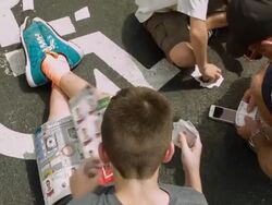 World Cup Sticker Albums Spark Fever For The Games Before Tournament Begins Stock Footage