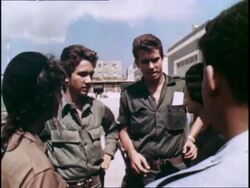 Cuban propaganda film covering the history of the Communist revolution and the aftermath Stock Footage