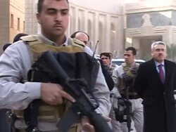 Iraqi troops take over Green Zone security News Clip