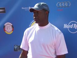 Dennis Haysbert at the Third Annual George Lopez Celebrity Golf Classic Stock Footage