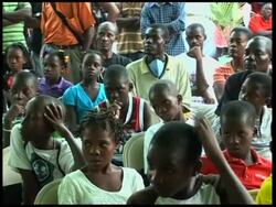 Concert for Haiti children with orchestras from local music schools Instructional Video