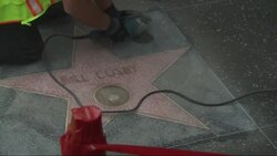 Bill Cosby's Walk of Fame star vandalized News Clip