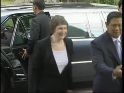 Helen Clark meets Indonesia president Instructional Video
