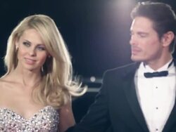 Actors on red carpet Stock Footage