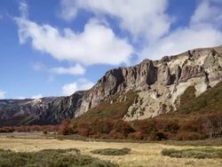 Afternoon time-lapse in Cerro Castillo Park in Chilean Patagonia Stock Footage