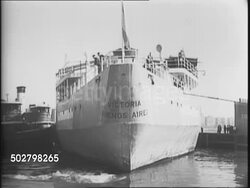 Argentine Tanker Survives torpedo Attack News Clip