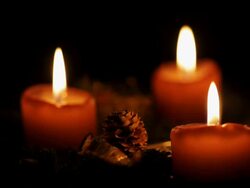 Candles Stock Footage