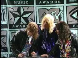 1991 MTV Awards Stock Footage