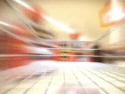 Supermarket shopping- seamless loop. HD Stock Footage