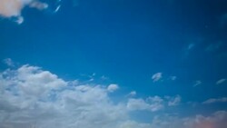 timelapse stars and moon in night sky Stock Footage