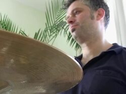 Playing Drum Stock Footage