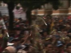 President Morales signs vote approving new constitution News Clip