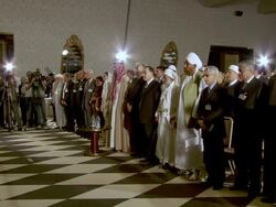 MS Press taking formal pictures during award ceremony AUDIO /Jordan Stock Footage