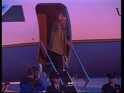 Bush leaves for hunting expedition at Baker's ranch Instructional Video