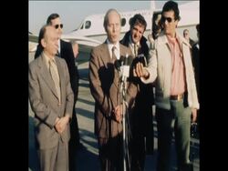 UPITN 1 2 78 US ENVOY ATHERTON LEAVING TEL AVIV FOR CAIRO Instructional Video