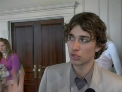 Olympus Fashion Week Fall 2006 Esteban Cortazar Presentation Stock Footage