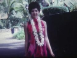 Hawaii Honeymoon Vintage 1960's Stock Footage