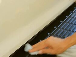 Car cleaning Stock Footage