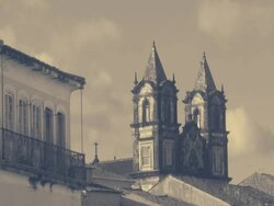Church in Pelourinho Stock Footage