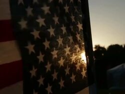 Candlelight Vigil Held Ahead Of Memorial Day At Vietnam Memorial Stock Footage