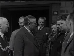 MR BEVIN OPENS MERCHANT NAVY HOUSE - News Clip