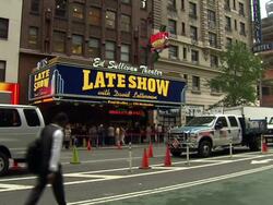 Ed Sullivan Theatre in New York Exteriors News Clip