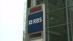 CLEAN : STOCKSHOTS Britain begins sale of stake in bailed-out RBS News Clip