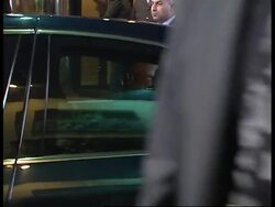 Palestinian delegation leaves hotel for meetings News Clip