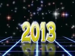 New Year - 2013 Stock Footage
