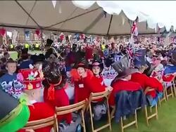 Queen Diamond Jubilee Mad Hatters Tea Party News Clip