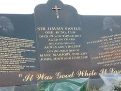 Jimmy Savile Grave Tributes & Removal News Clip