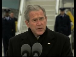 WRAP Bush calls on Iran  to "come clean" on nuke plans News Clip
