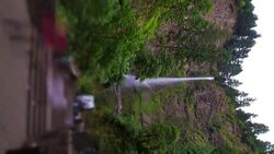 Multnomah Falls Vertical Stock Footage