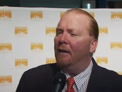 INTERVIEW: Mario Batali excited to be celebrating seventh annaul Can Do awards. Stock Footage