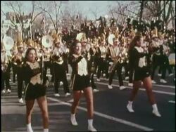 U.S. Democratic President Jimmy Carter walks with First Lady Rosalyn in a parade from the Capitol Building to the White House on Inauguration Day. News Clip