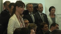 CLINTON MEETS SAAKASHVILI, SAYS GEORGIA CAN PICK ITS OWN ALLIANCES Instructional Video