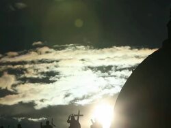 Views From The Vatican City, Home Of The Pope And Centre Of The Catholic Church Stock Footage