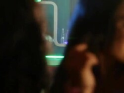 Group of people enjoying in a nightclub Stock Footage