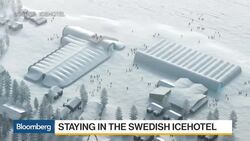 Staying in the Swedish Icehotel News Clip