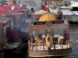 FAST FOOD FISH SELLER Stock Footage