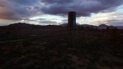 (Drone) Water Tower Aerial 01 Stock Footage