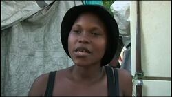 Large numbers of Haitians leave camps set up after quake News Clip