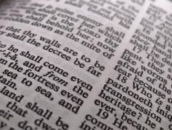 HD 1080i The Book of Nahum 2 Stock Footage