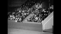 CAN478 USA BEATS UK IN THE INTERNATIONAL GYMNASTICS COMPETITION IN LONDON Instructional Video