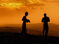 SLOW-MOTION CRANE: Kickboxing Stock Footage